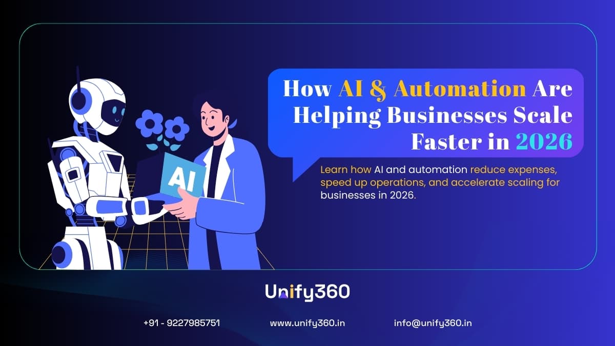 How AI & Automation Are Helping Businesses Scale Faster in 2026
