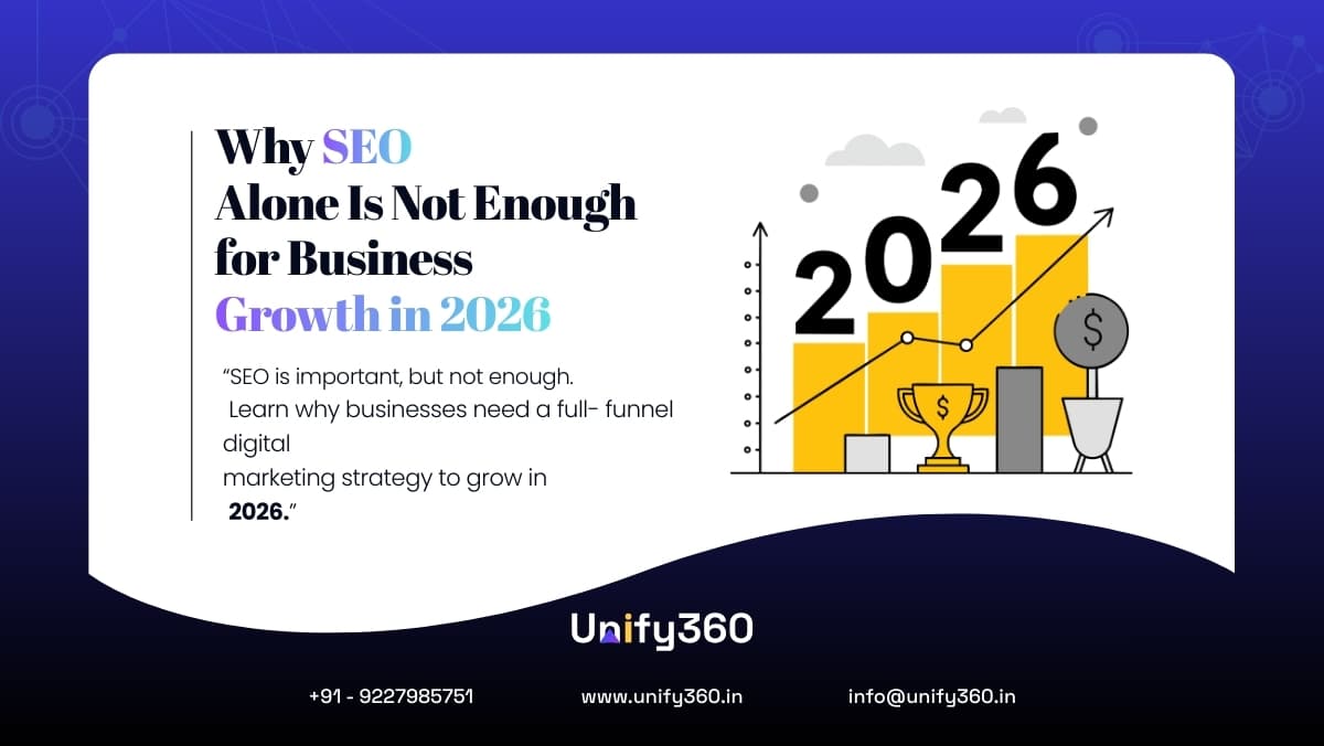Why SEO Alone Is Not Enough for Business Growth in 2026